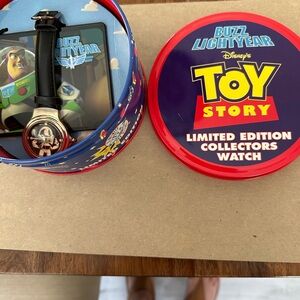 Disney Toy Story Buzz Lightyear Watch - Black and Silver